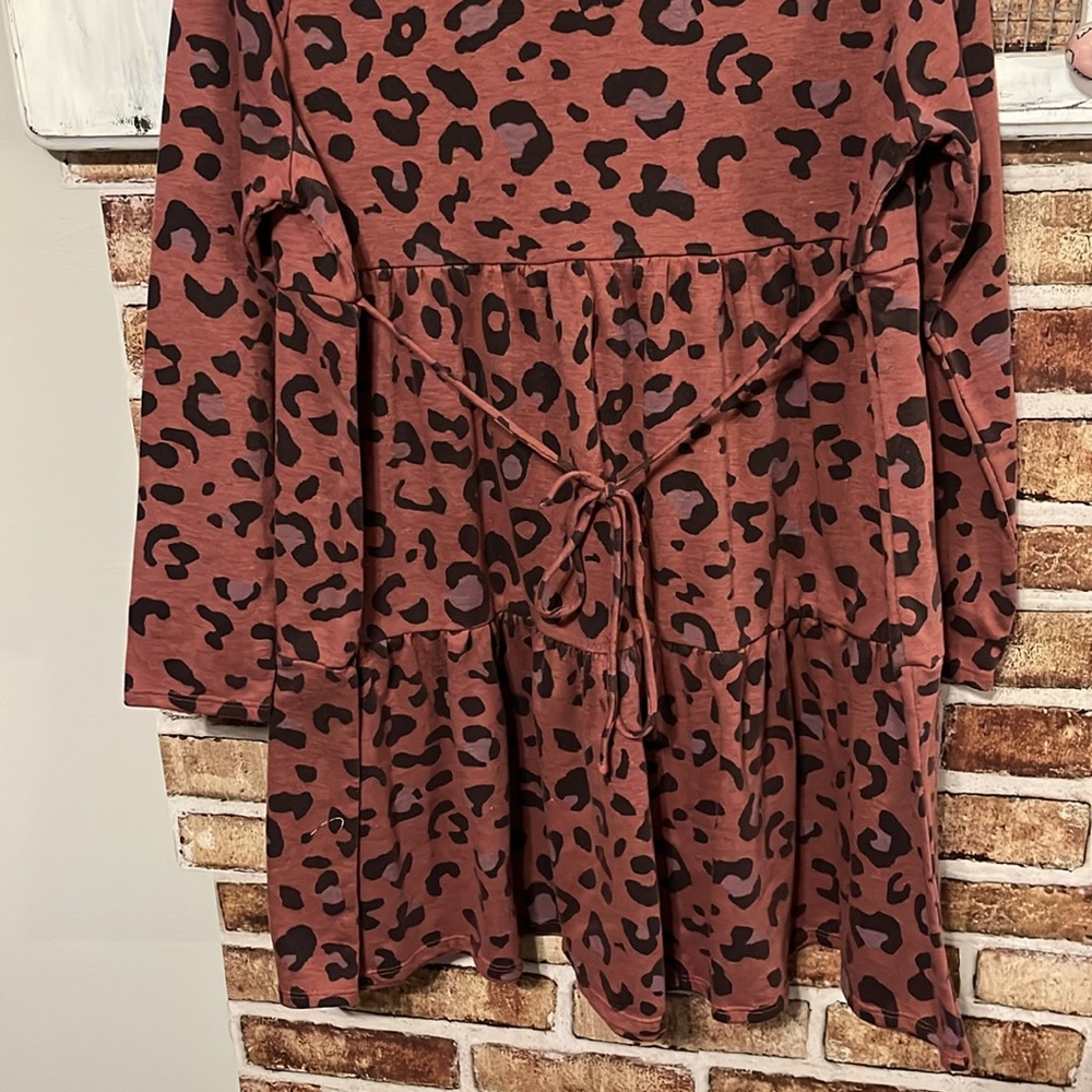 Leopard Print Dress - Picture 5 of 5